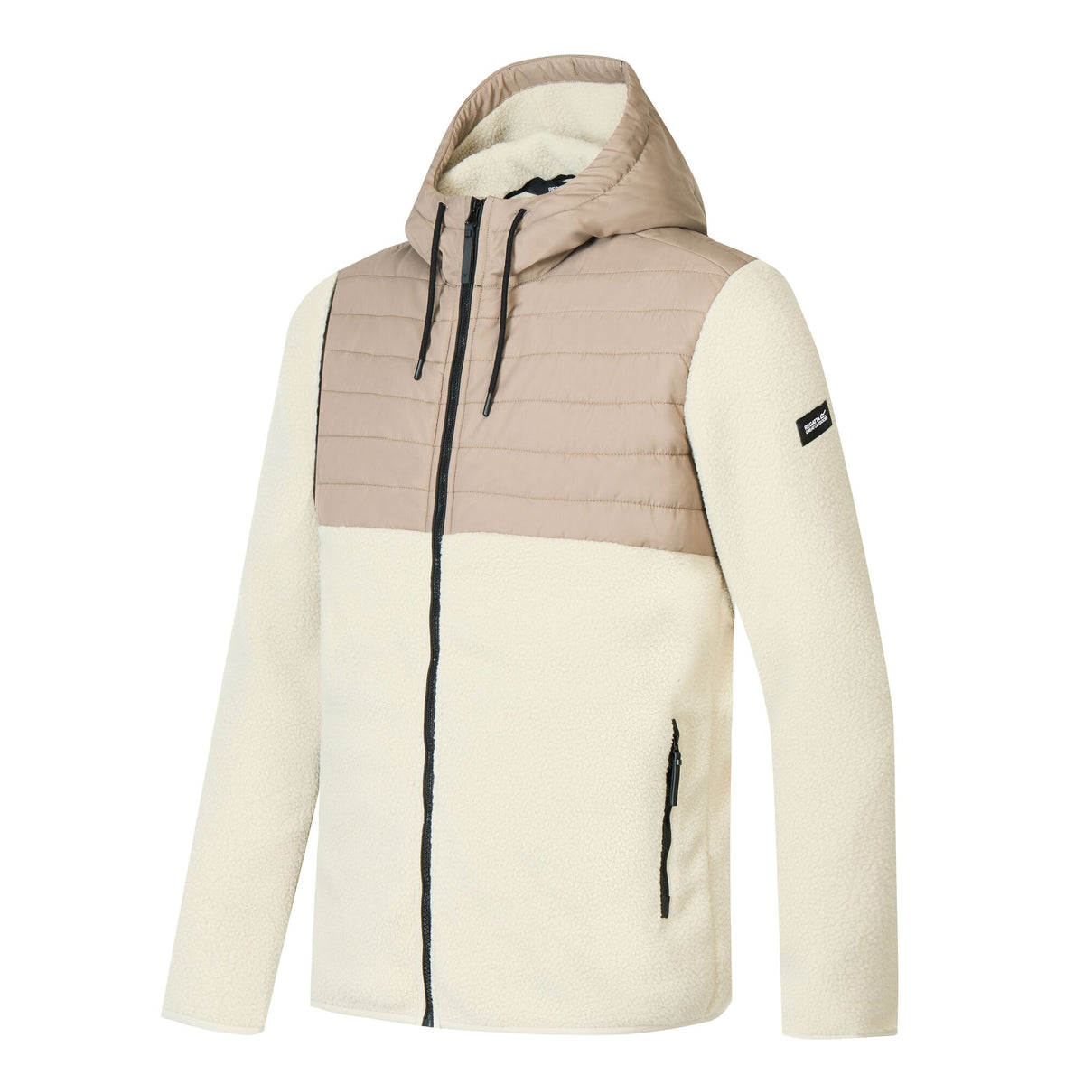 Men's Frankie Borg Hybrid Full Zip Fleece - Abbeystone Smokey Olive