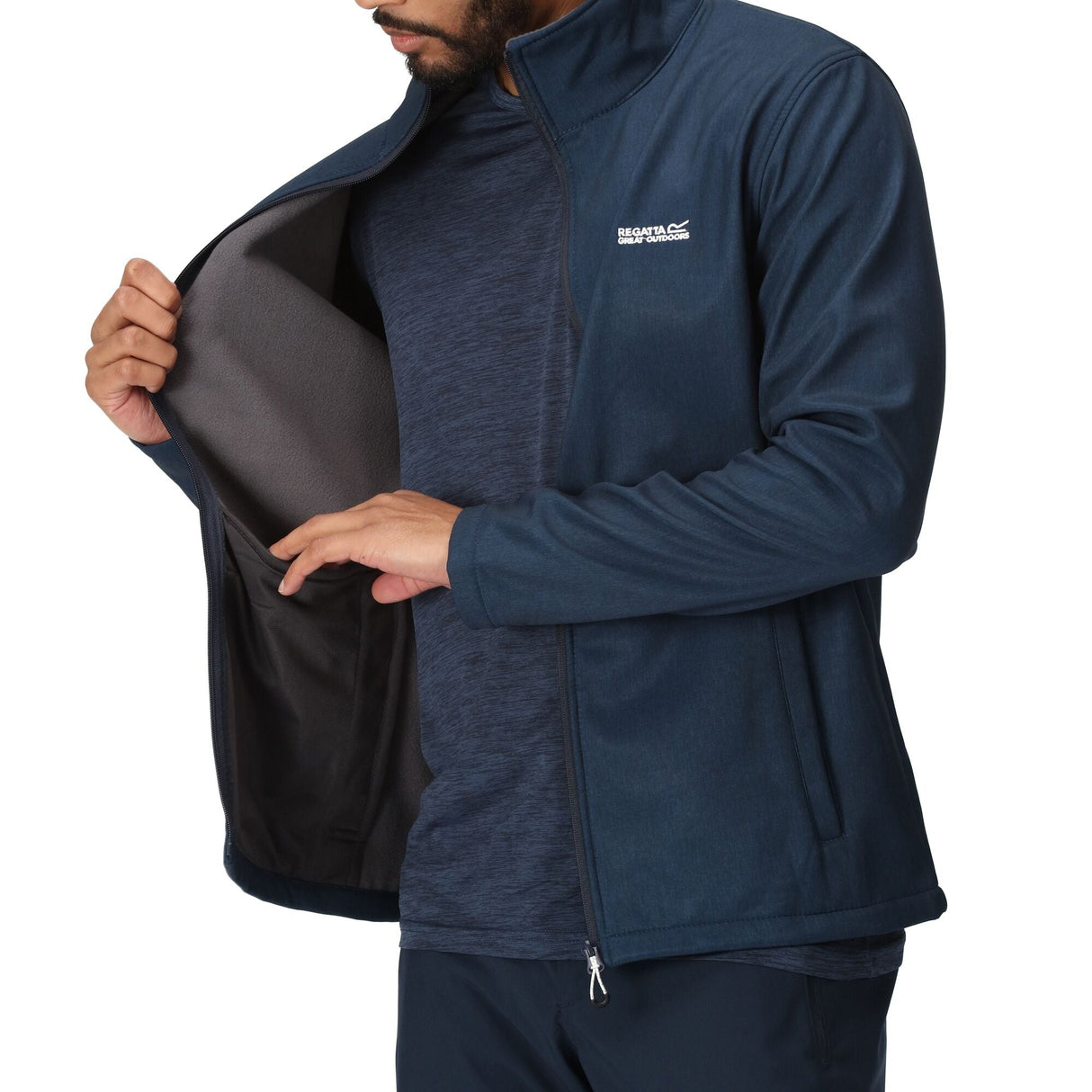 Regatta Men's Cera V Softshell Jacket - Just £20.99! Shop now at Warwickshire Clothing.