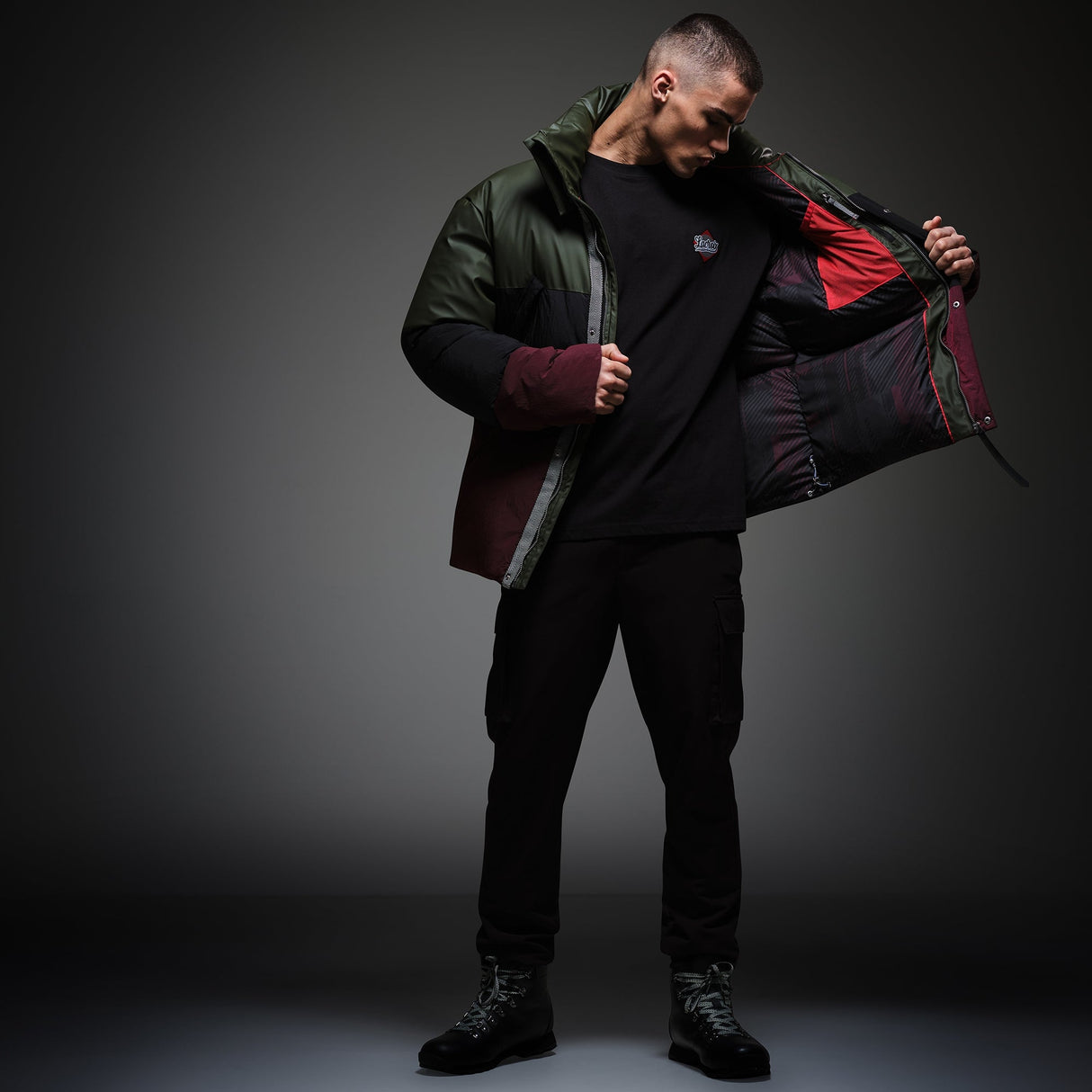 Christian Lacroix - Men's Barbegal Baffled Jacket - Just £49.99! Shop now at Warwickshire Clothing.