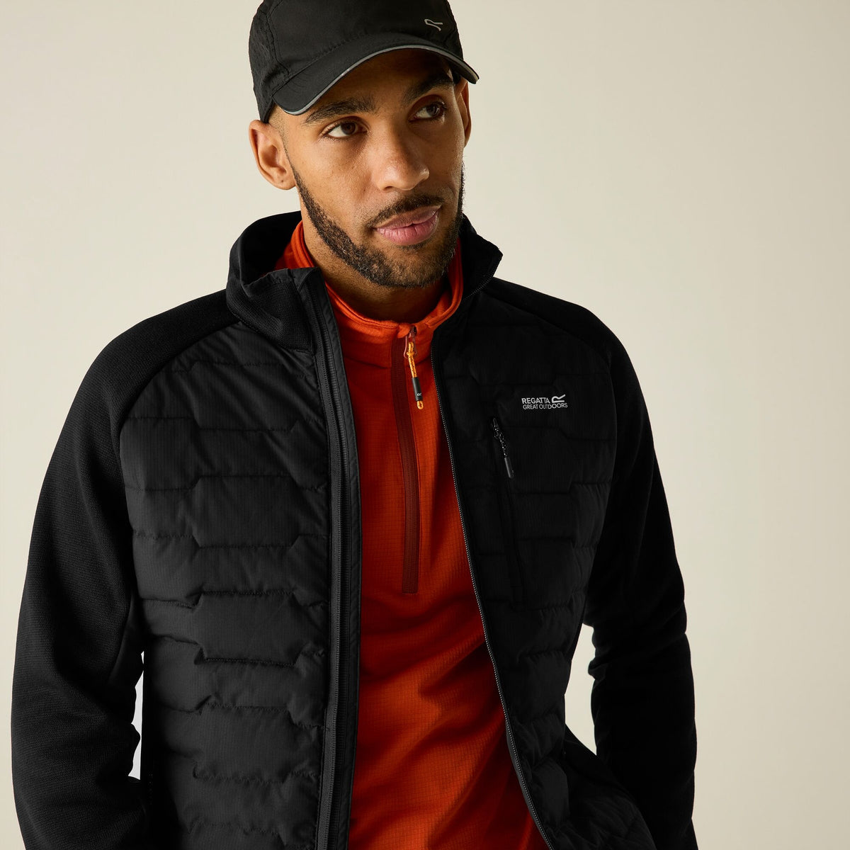 Men's Cyrus Hybrid Jacket Black