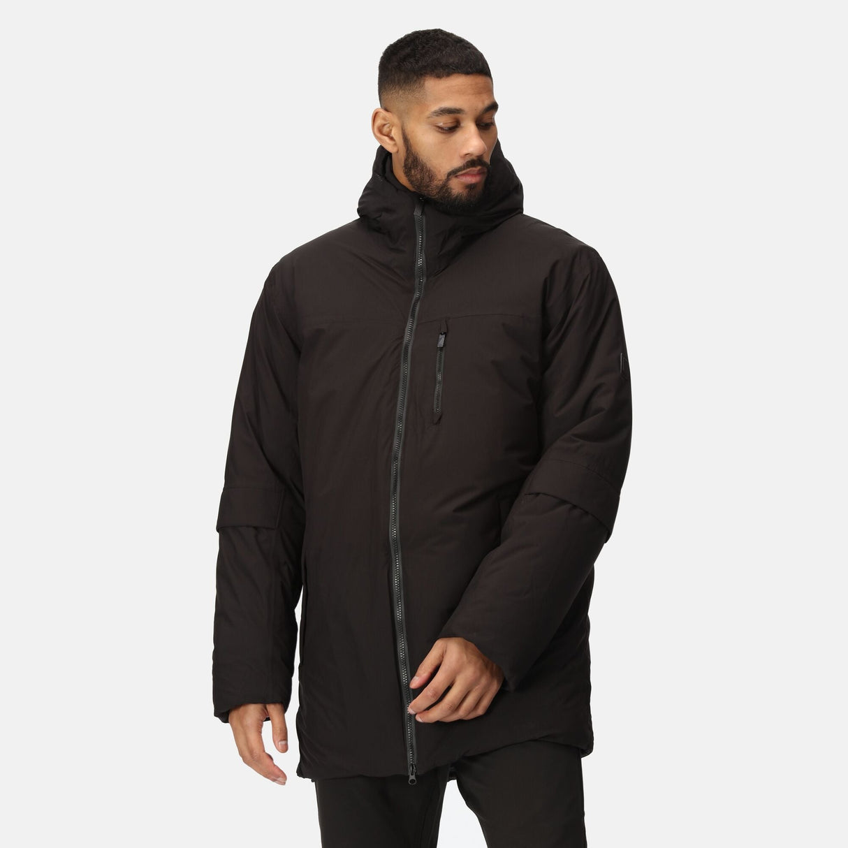 Regatta Men's Yewbank II Parka Jacket | Black - Just £59.99! Shop now at Warwickshire Clothing.