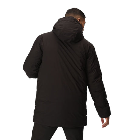 Regatta Men's Yewbank II Parka Jacket | Black - Just £59.99! Shop now at Warwickshire Clothing.