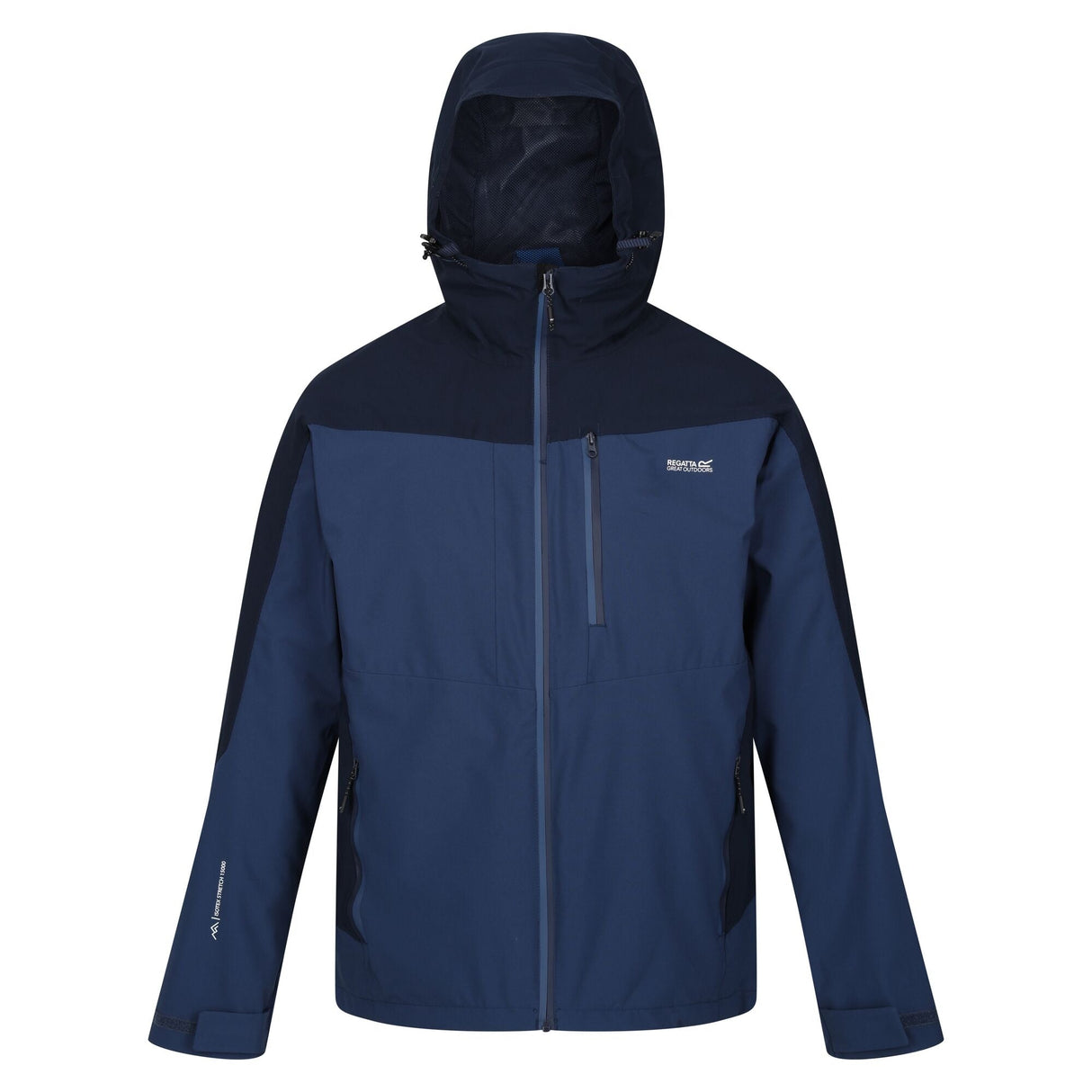 Regatta Men's Wentwood VIII 3-In-1 Waterproof Jacket Navy - Just £49.99! Shop now at Warwickshire Clothing.