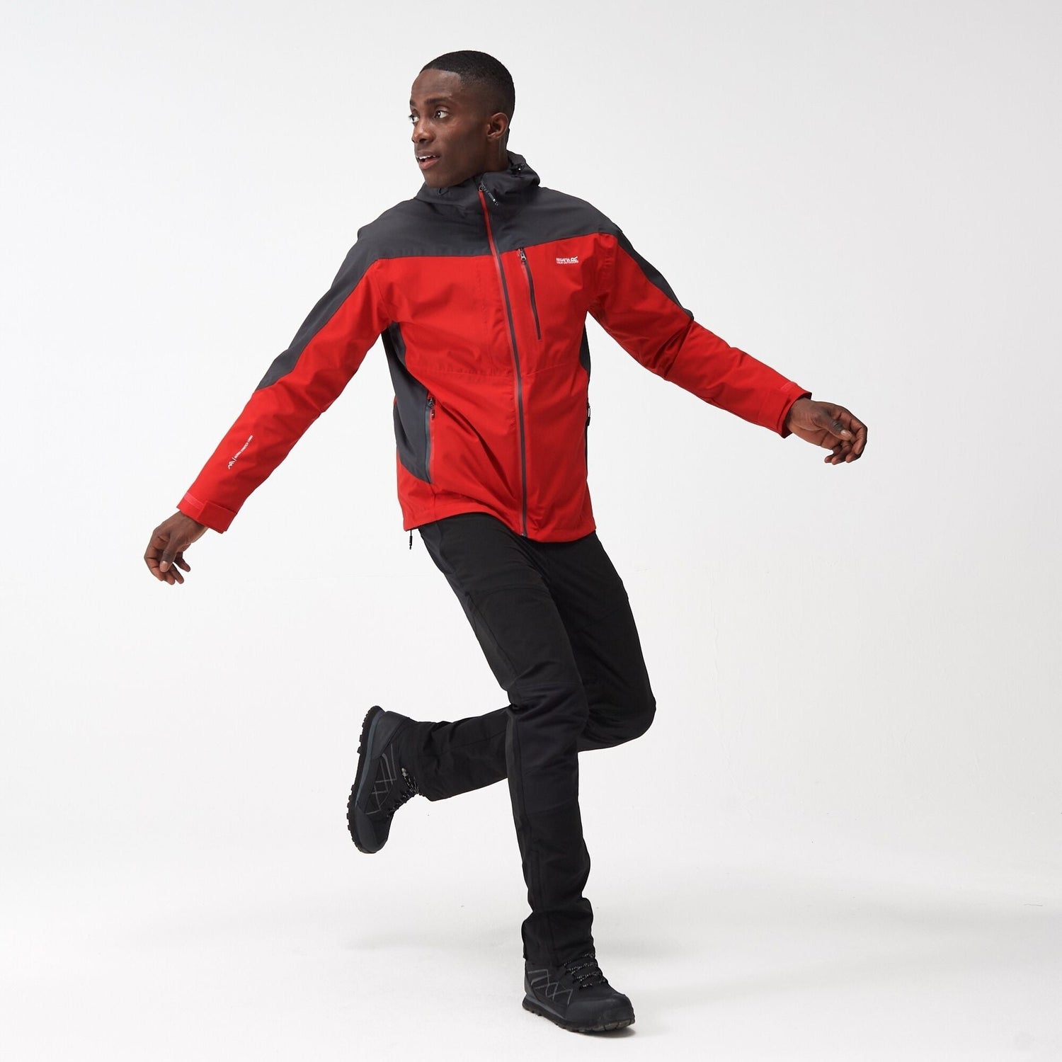 Regatta Men's Wentwood VIII 3-In-1 Waterproof Jacket Danger Red - Just £49.99! Shop now at Warwickshire Clothing.