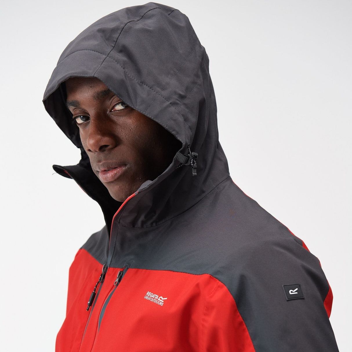 Regatta Men's Wentwood VIII 3-In-1 Waterproof Jacket Danger Red - Just £49.99! Shop now at Warwickshire Clothing.