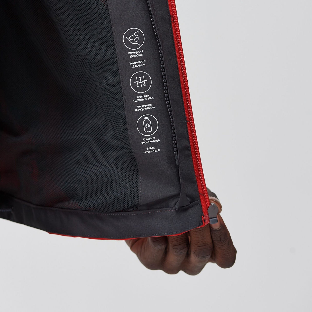 Regatta Men's Wentwood VIII 3-In-1 Waterproof Jacket Danger Red - Just £49.99! Shop now at Warwickshire Clothing.