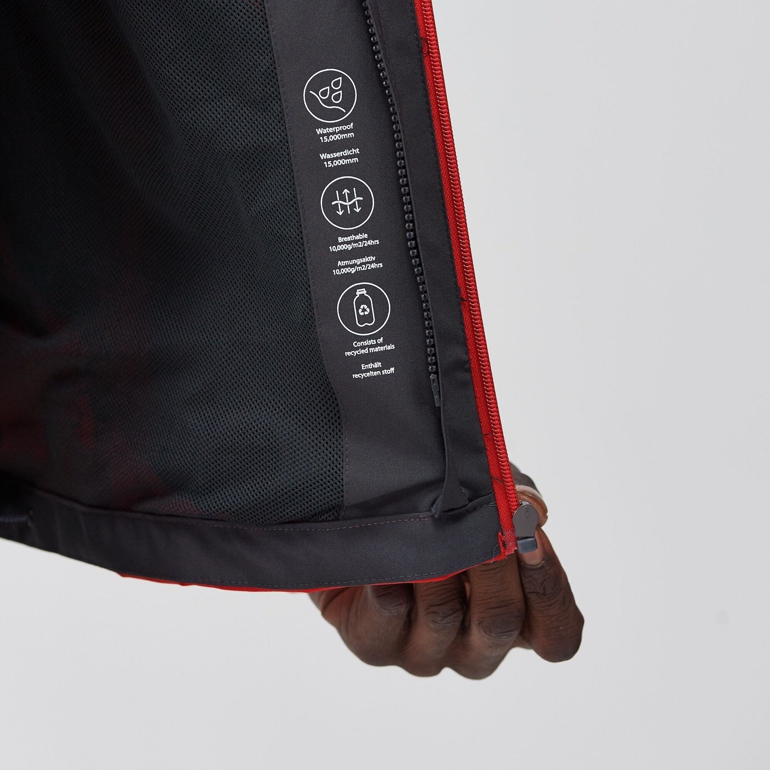 Regatta Men's Wentwood VIII 3-In-1 Waterproof Jacket Danger Red - Just £49.99! Shop now at Warwickshire Clothing.