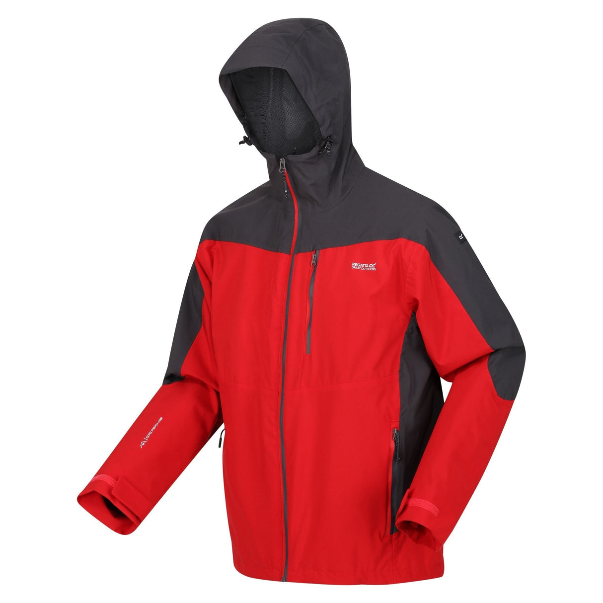 Regatta Men's Wentwood VIII 3-In-1 Waterproof Jacket Danger Red - Just £49.99! Shop now at Warwickshire Clothing.