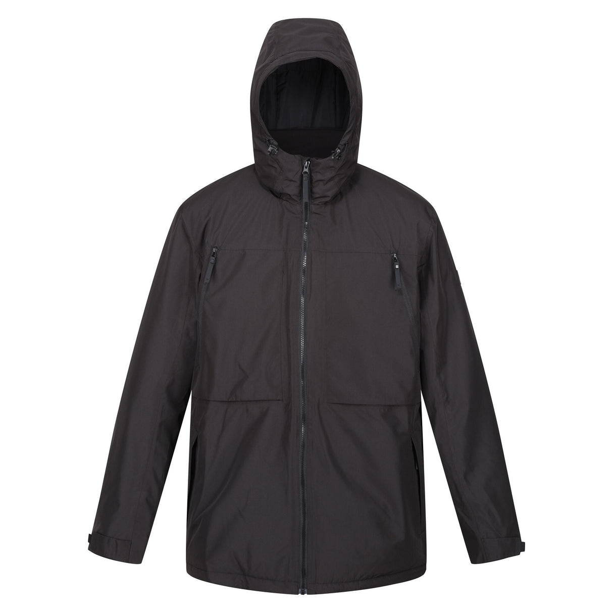 Regatta Men's Larrick Waterproof Jacket | Black - Just £39.99! Shop now at Warwickshire Clothing.