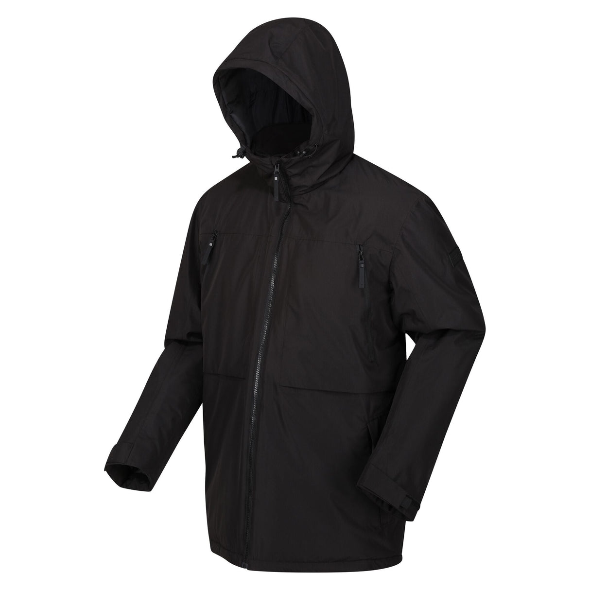 Regatta Men's Larrick Waterproof Jacket | Black - Just £39.99! Shop now at Warwickshire Clothing.