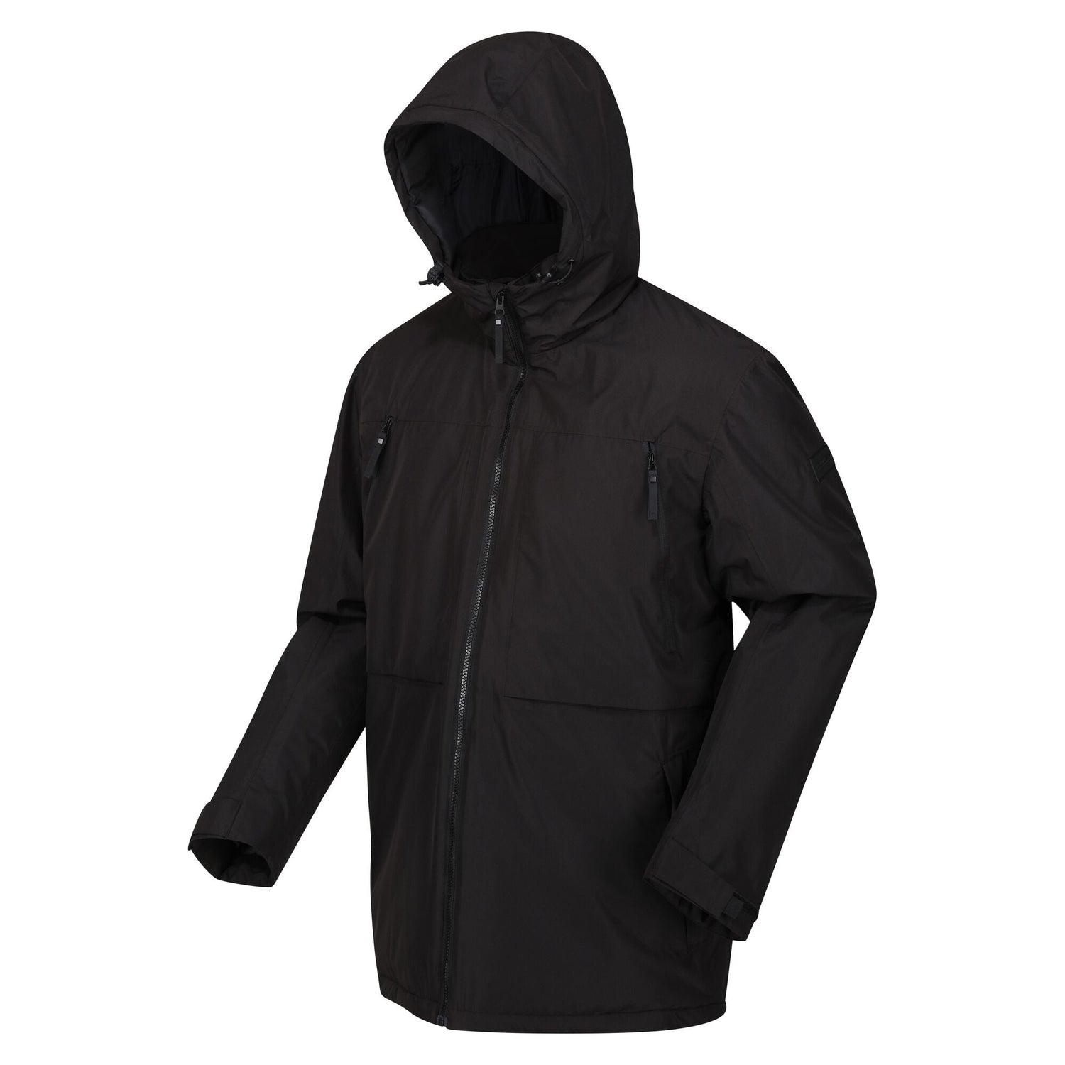 Regatta Men's Larrick Waterproof Jacket | Black - Just £39.99! Shop now at Warwickshire Clothing.