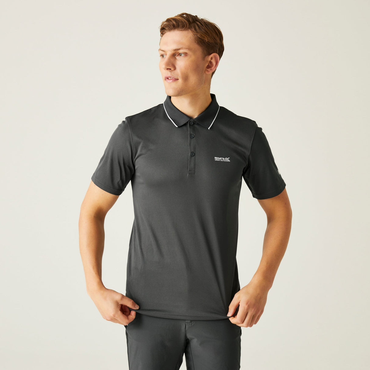 Regatta Men's Maverick V Active Polo Shirt - Just £11.99! Shop now at Warwickshire Clothing.