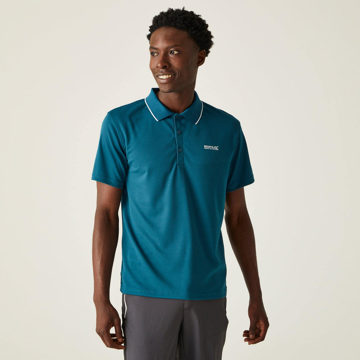 Regatta Men's Maverick V Active Polo Shirt - Just £11.99! Shop now at Warwickshire Clothing.