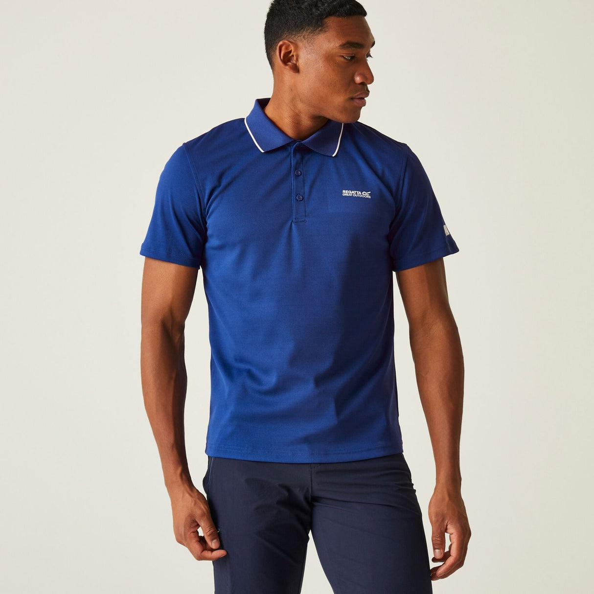 Regatta Men's Maverick V Active Polo Shirt - Just £11.99! Shop now at Warwickshire Clothing.