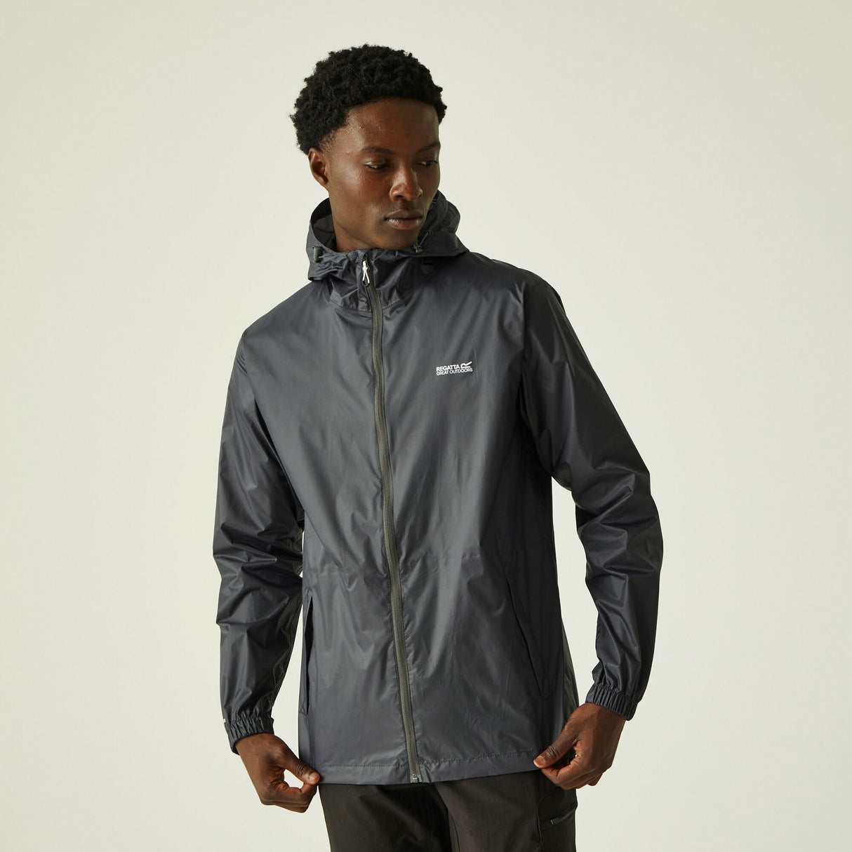 Regatta Mens Waterproof Pack It Jacket with Bag - Just £17.99! Shop now at Warwickshire Clothing.