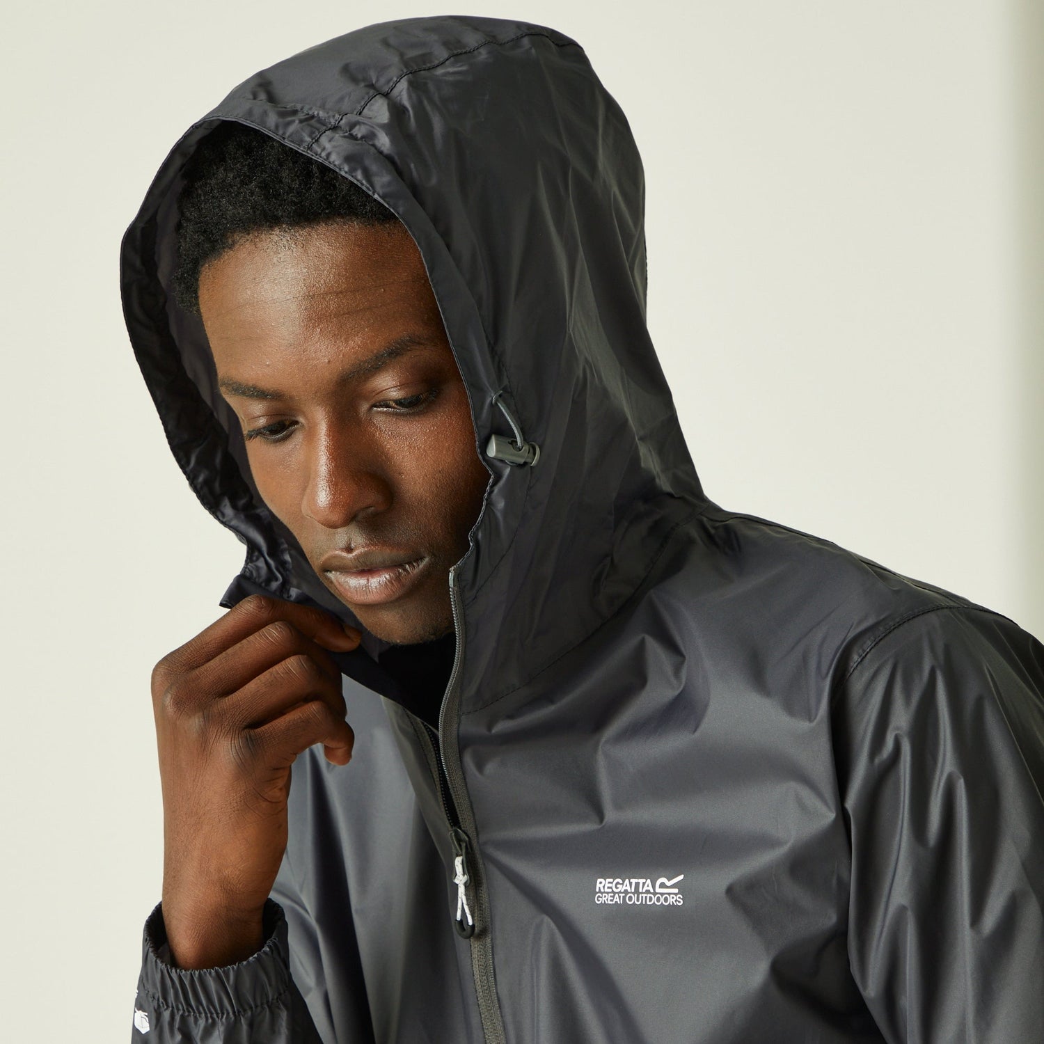 Regatta Mens Waterproof Pack It Jacket with Bag - Just £17.99! Shop now at Warwickshire Clothing.