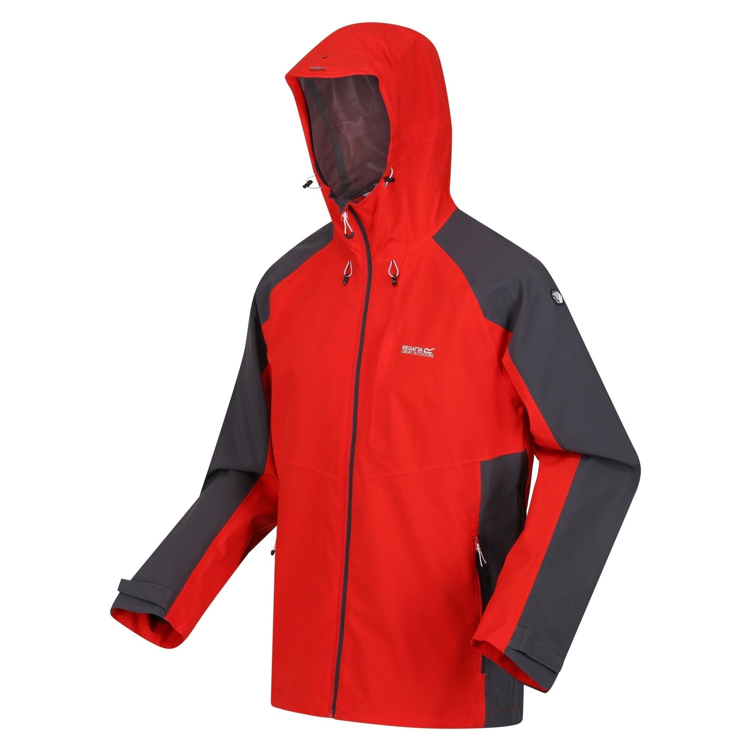 Regatta Mens Britedale Waterproof Breathable with LED Torch Jacket - Just £49.99! Shop now at Warwickshire Clothing.