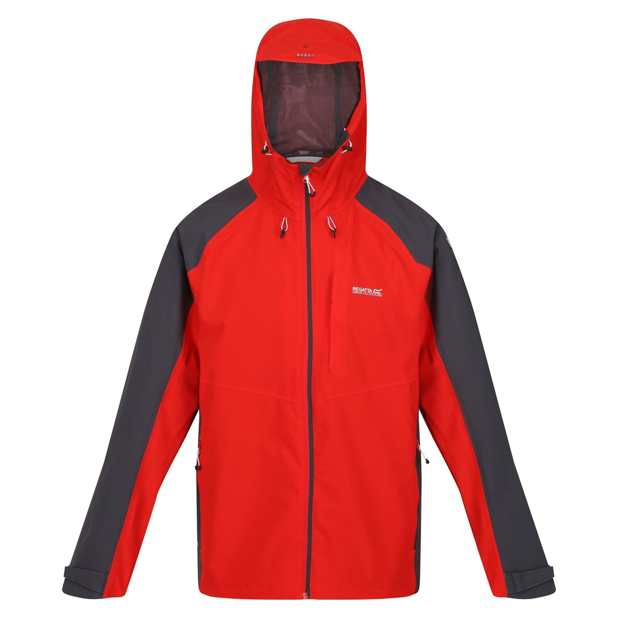 Regatta Mens Britedale Waterproof Breathable with LED Torch Jacket - Just £49.99! Shop now at Warwickshire Clothing.