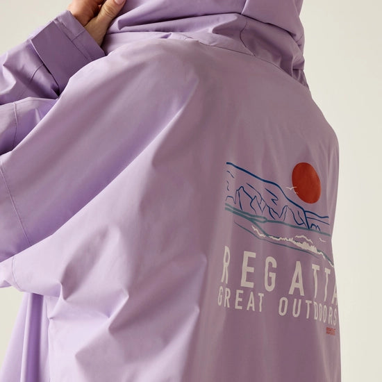Regatta Waterproof Changing Robe - Windproof Outdoor Robe with Fleece Lining
