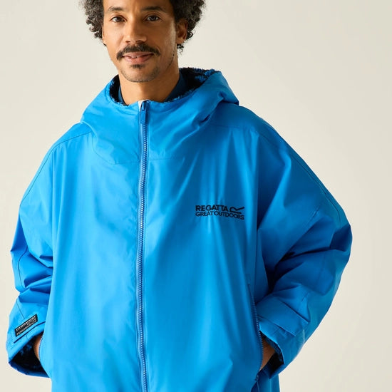 Regatta Waterproof Changing Robe - Windproof Outdoor Robe with Fleece Lining