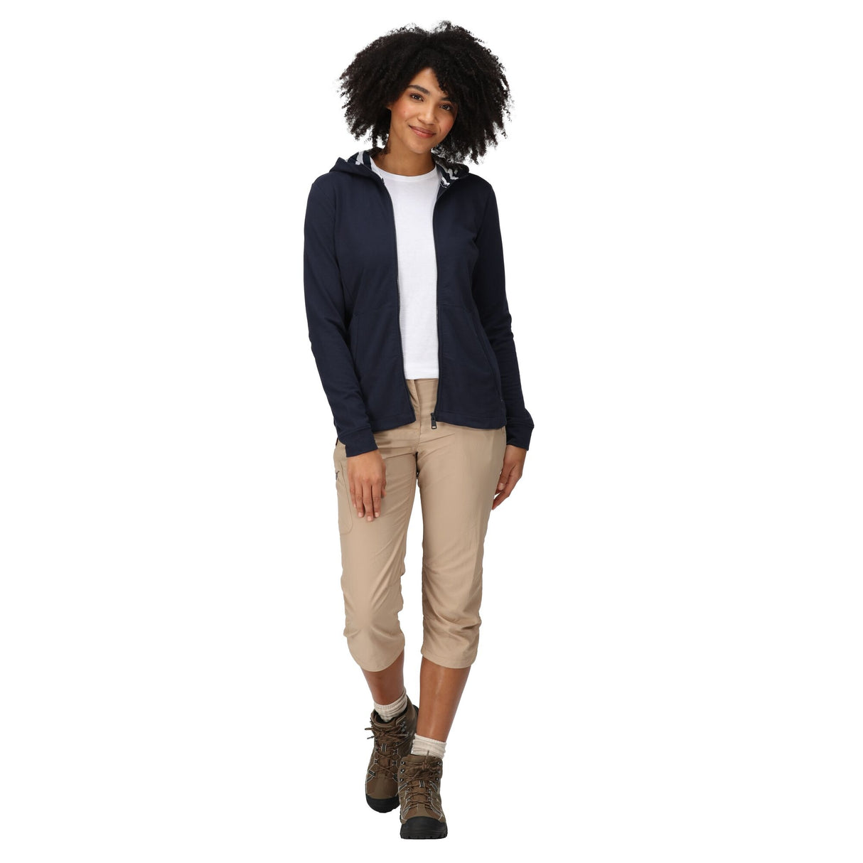 Women's Bayla Full Zip Hoodie | Navy - Just £24.99! Shop now at Warwickshire Clothing.