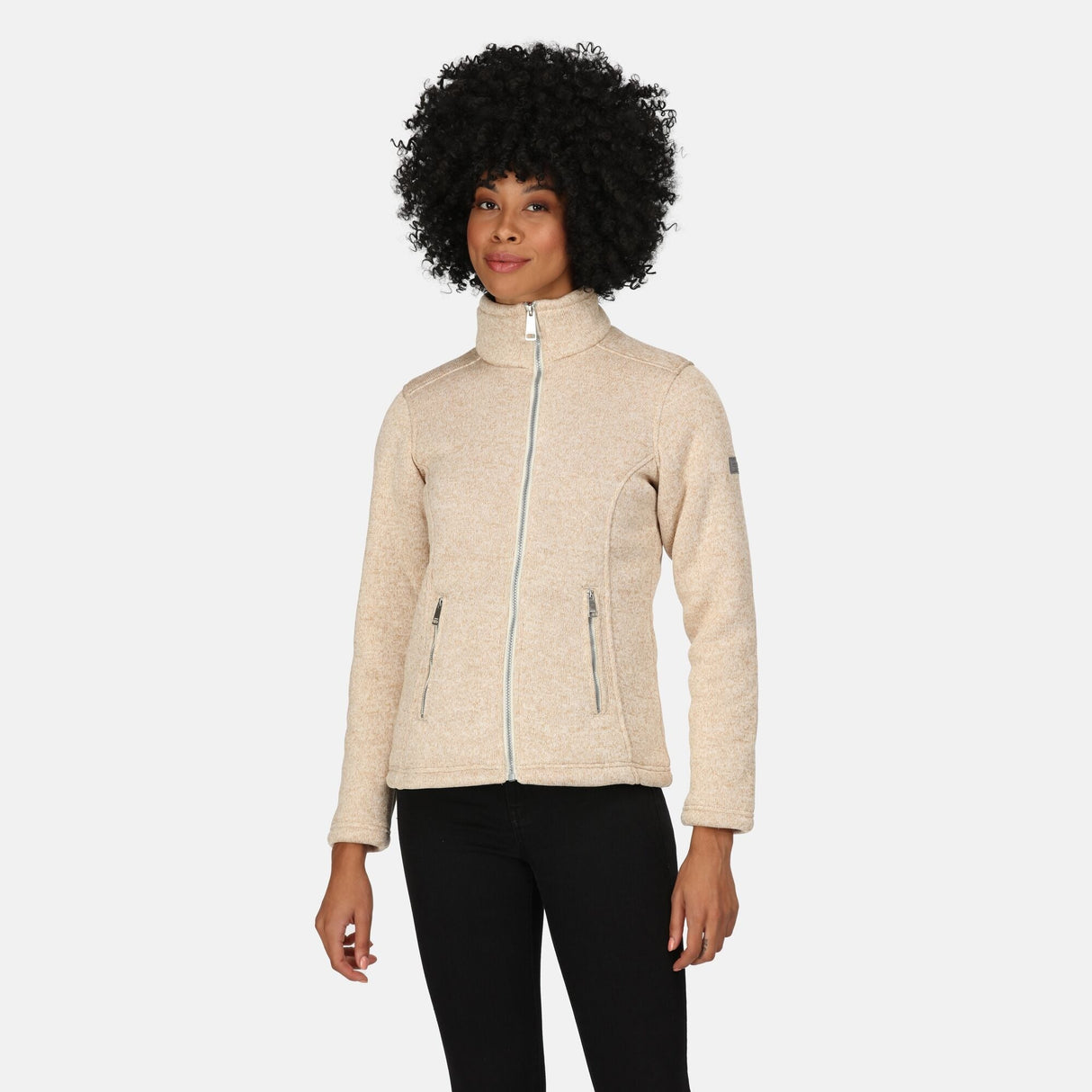 Regatta Razia II Womens Knit Heavyweight Warm Full Zip Fleece Jacket - Just £34.99! Shop now at Warwickshire Clothing.