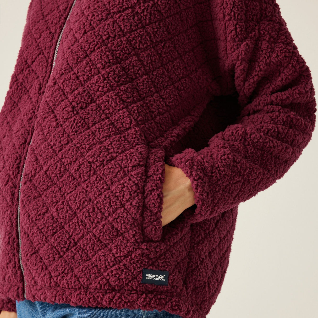 Regatta WomensWomen's Apphia Full Zip Fluffy Fleece - Just £29.99! Shop now at Warwickshire Clothing.