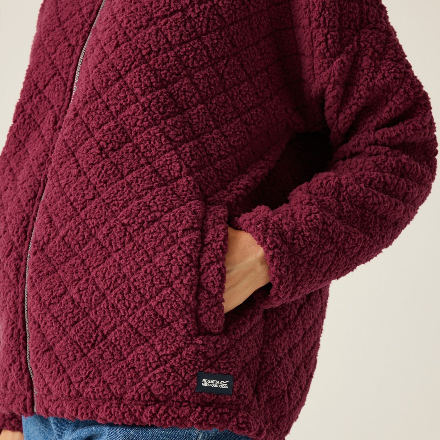 Regatta WomensWomen's Apphia Full Zip Fluffy Fleece - Just £29.99! Shop now at Warwickshire Clothing.