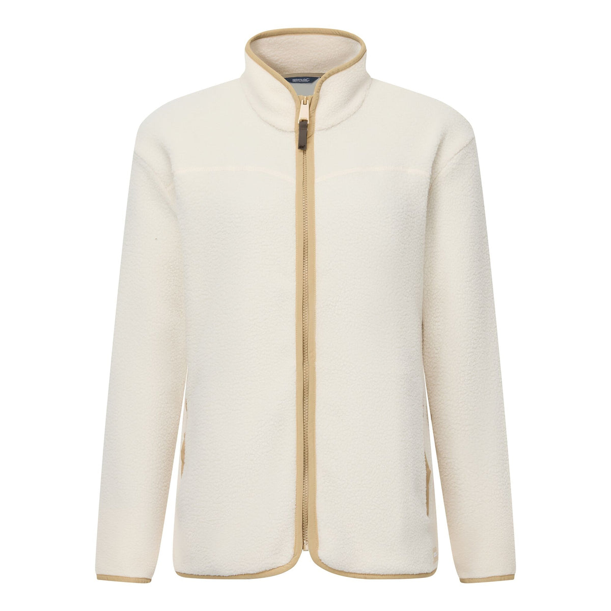 Women's Frankie Borg Full Zip Fleece | Light Vanilla Barleycorn