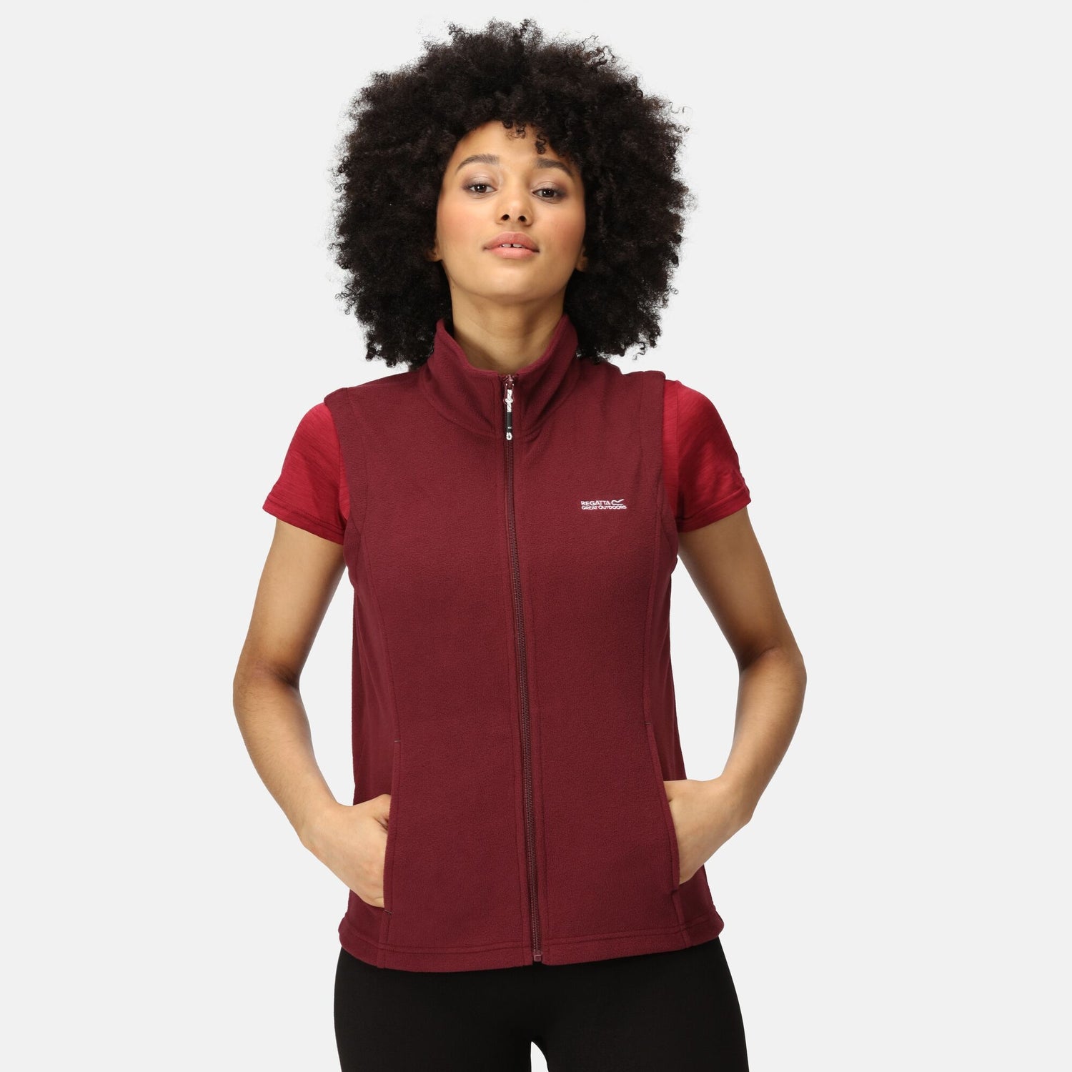 Regatta Womens Full Zip Bodywarmer Sweetness Micro Fleece - Just £13.99! Shop now at Warwickshire Clothing.