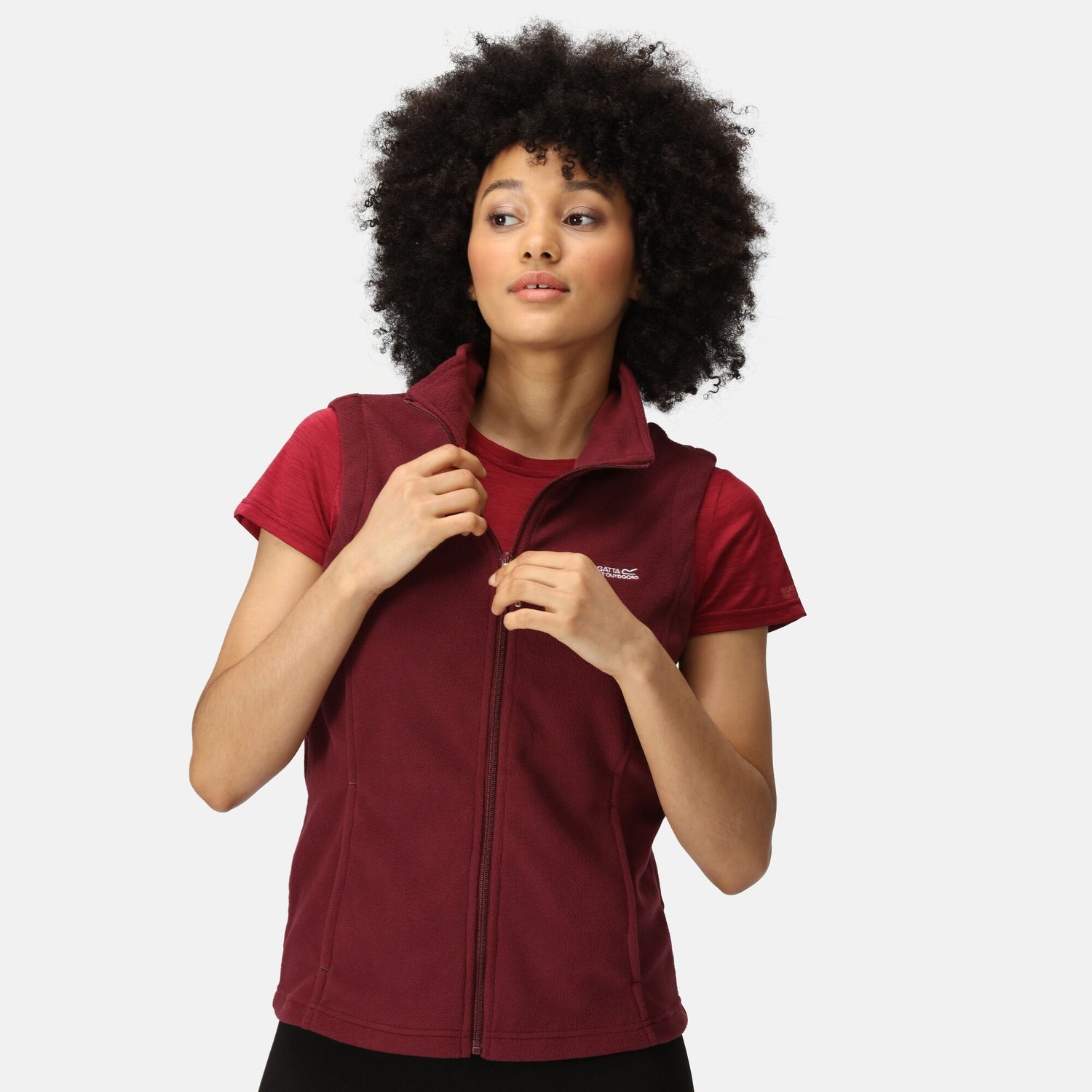 Regatta Womens Full Zip Bodywarmer Sweetness Micro Fleece - Just £13.99! Shop now at Warwickshire Clothing.