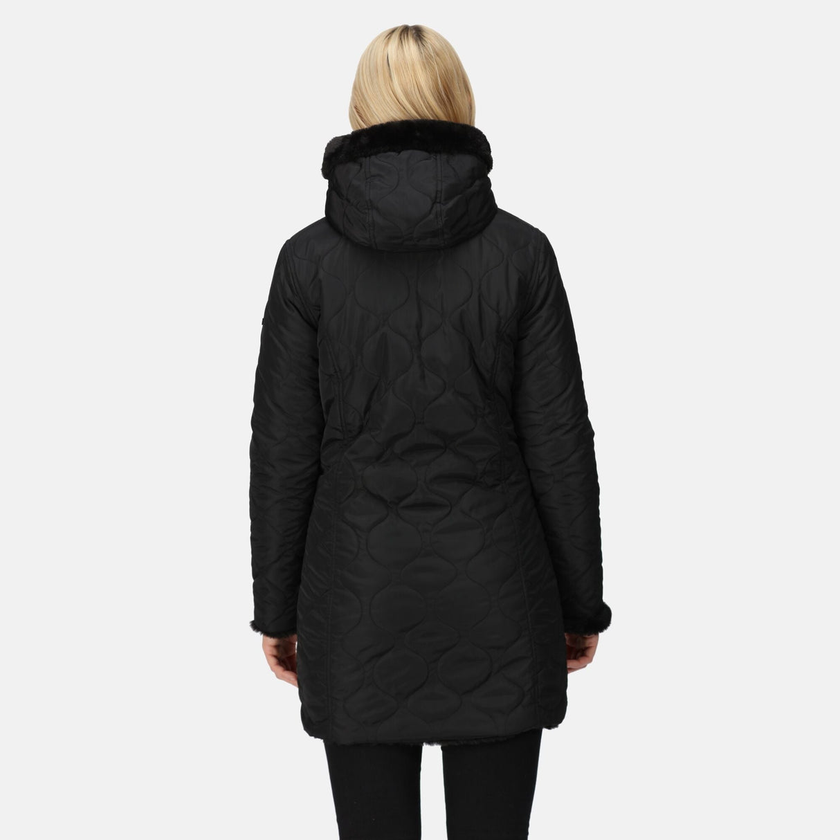 Regatta Women's Caileigh Reversible Parka Jacket - Black - Just £39.99! Shop now at Warwickshire Clothing.