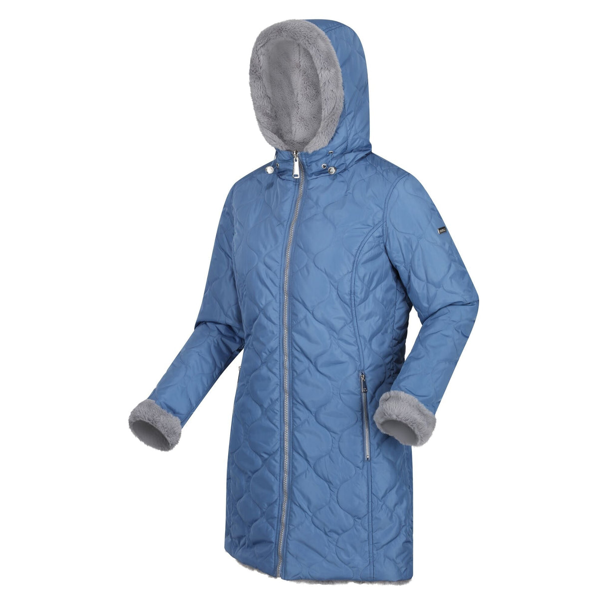 Regatta Women's Caileigh Reversible Parka Jacket - Strom Grey - Just £39.99! Shop now at Warwickshire Clothing.