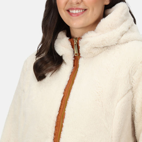 Regatta Women's Caileigh Reversible Parka Jacket - Copper Almond Light Vanilla - Just £39.99! Shop now at Warwickshire Clothing.