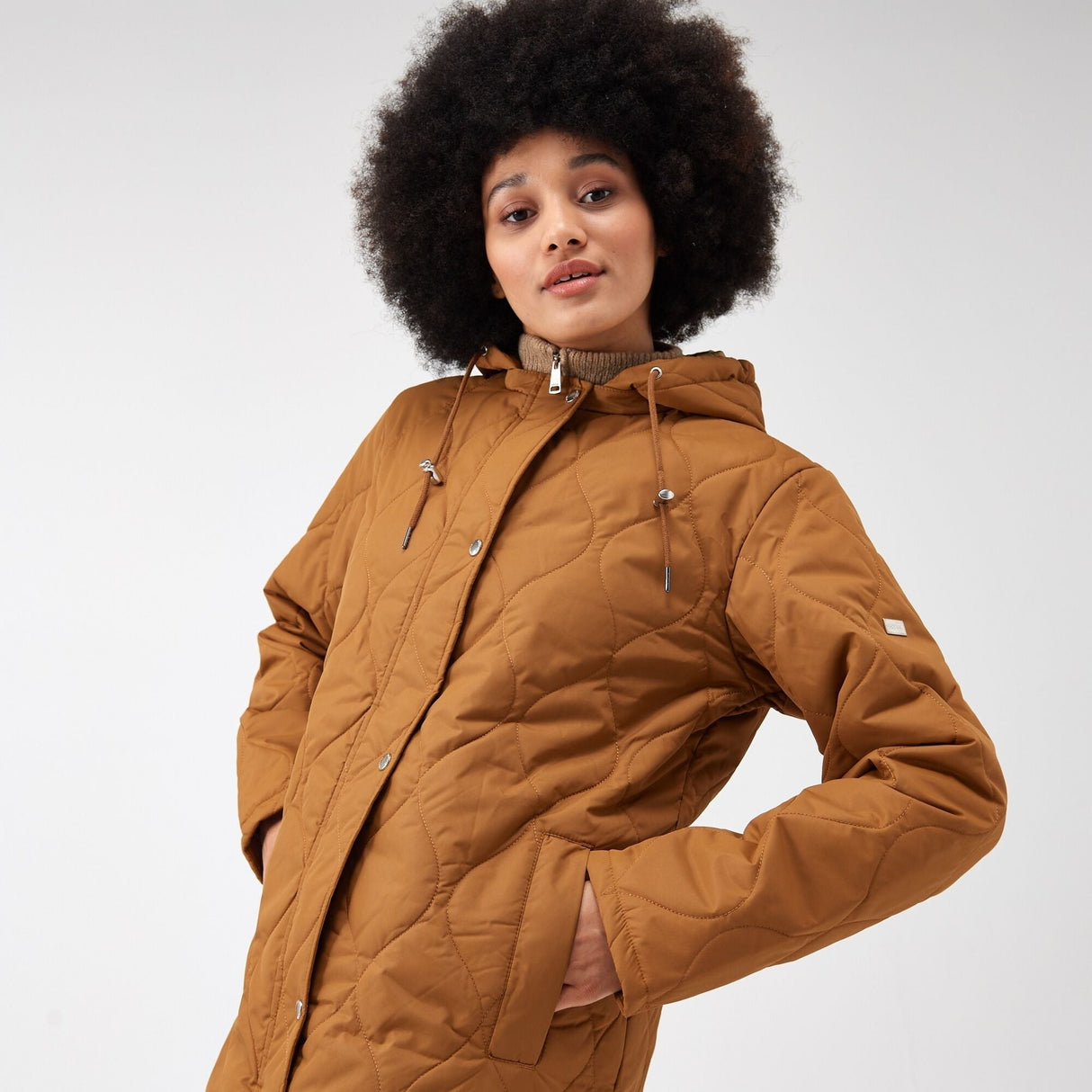 Giovanna Fletcher Collection - Jaycee Quilted Jacket | Rubber - Just £34.99! Shop now at Warwickshire Clothing.