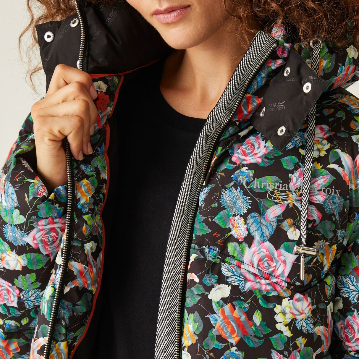 Christian Lacroix - Women's Milhaud Longline Baffled Jacket - Just £89.99! Shop now at Warwickshire Clothing.