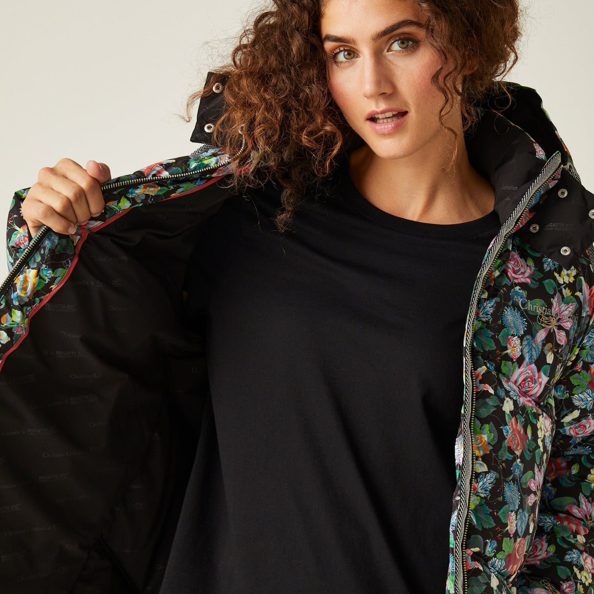 Christian Lacroix - Women's Milhaud Longline Baffled Jacket - Just £89.99! Shop now at Warwickshire Clothing.
