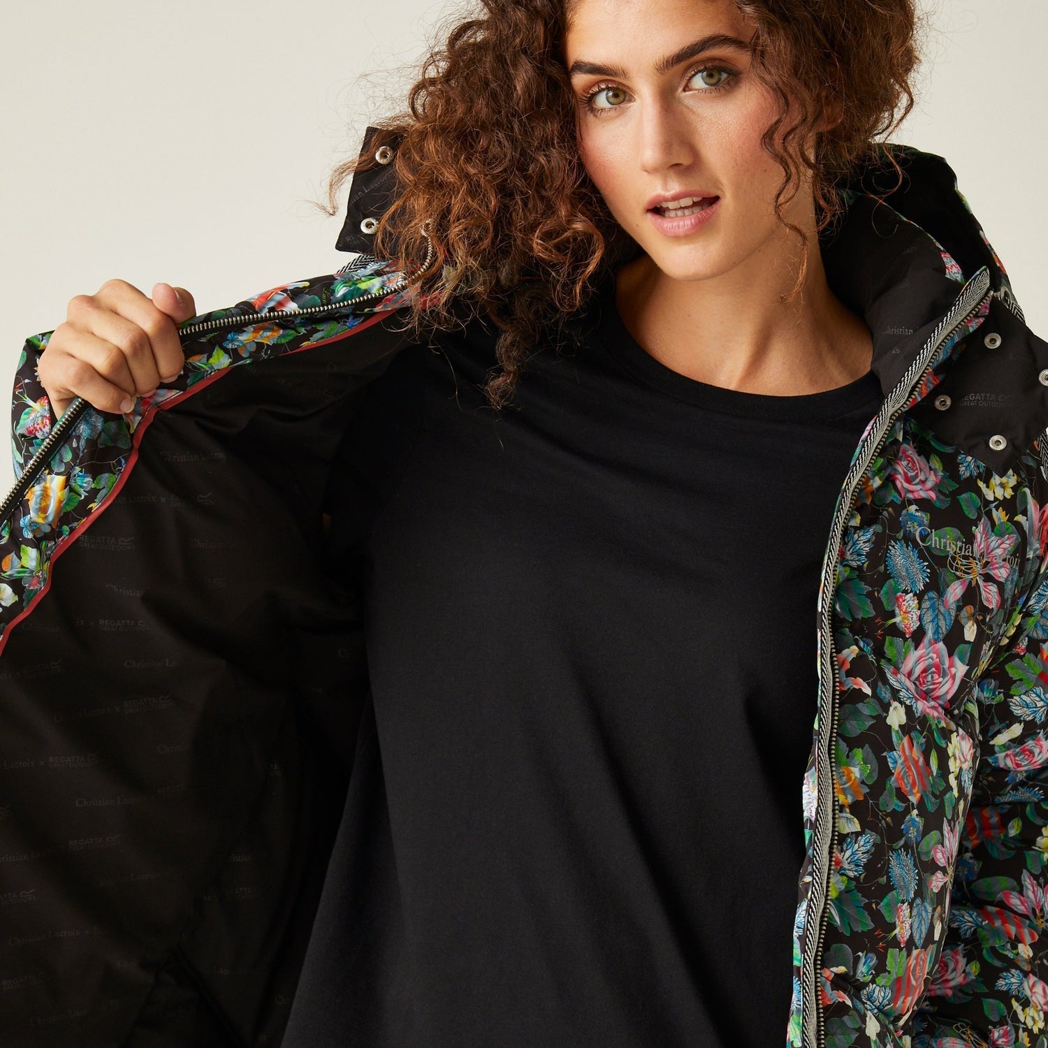 Christian Lacroix - Women's Milhaud Longline Baffled Jacket - Just £89.99! Shop now at Warwickshire Clothing.