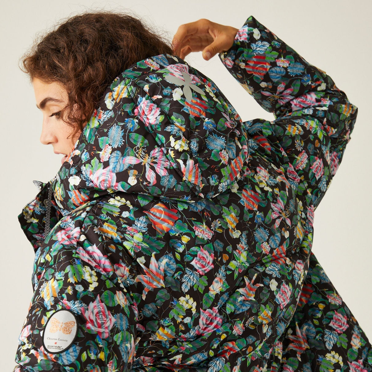 Christian Lacroix - Women's Milhaud Longline Baffled Jacket - Just £89.99! Shop now at Warwickshire Clothing.