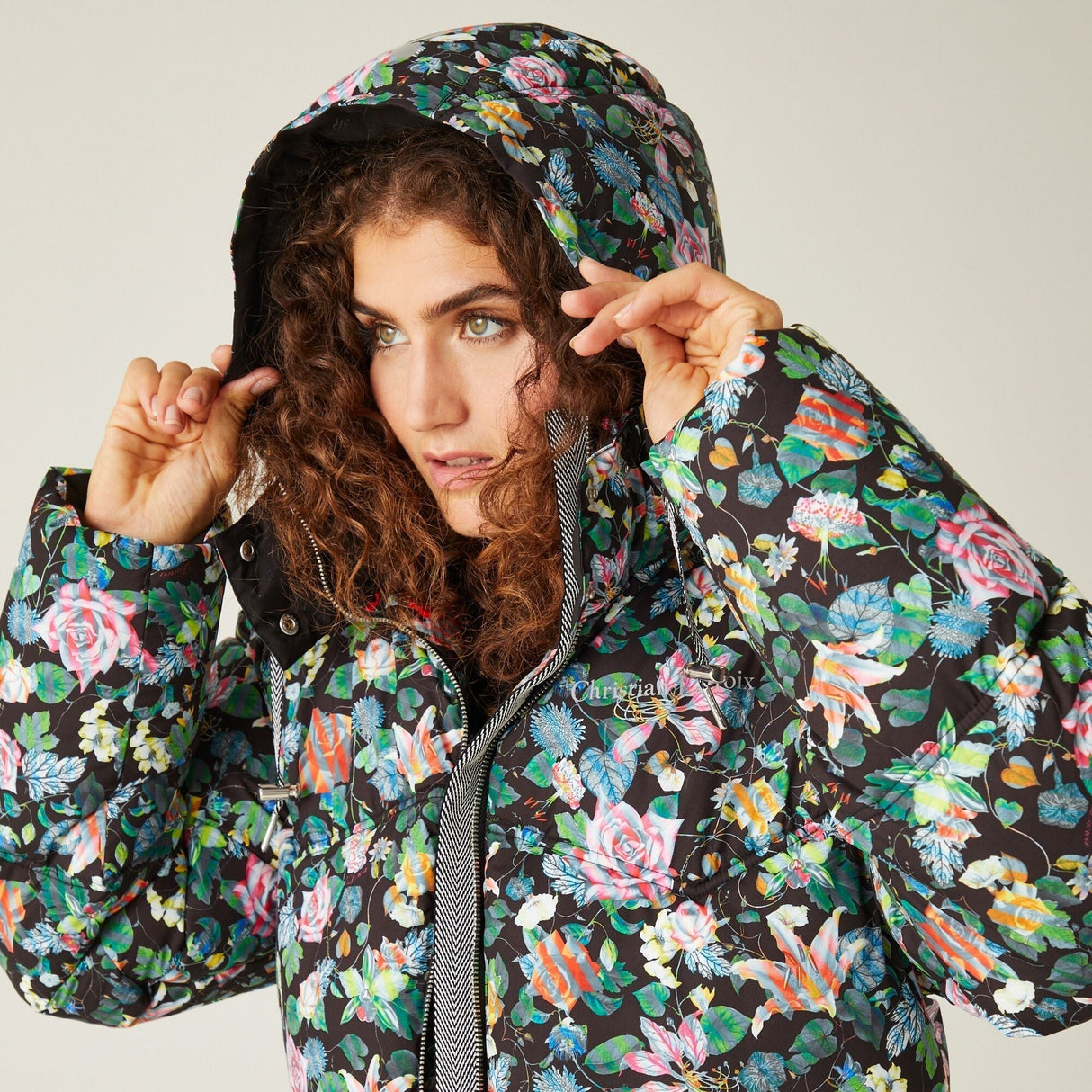 Christian Lacroix - Women's Milhaud Longline Baffled Jacket - Just £89.99! Shop now at Warwickshire Clothing.