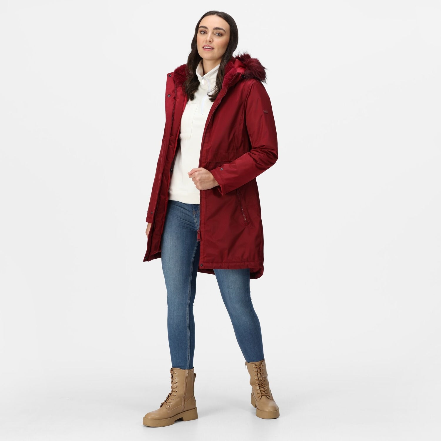 Regatta Women's Lyanna Fur Trim Parka Jacket - Just £39.99! Shop now at Warwickshire Clothing.