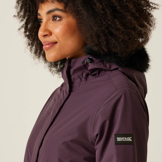 Regatta Women's Sabinka II Fur Trim Parka Jacket - Just £49.99! Shop now at Warwickshire Clothing.