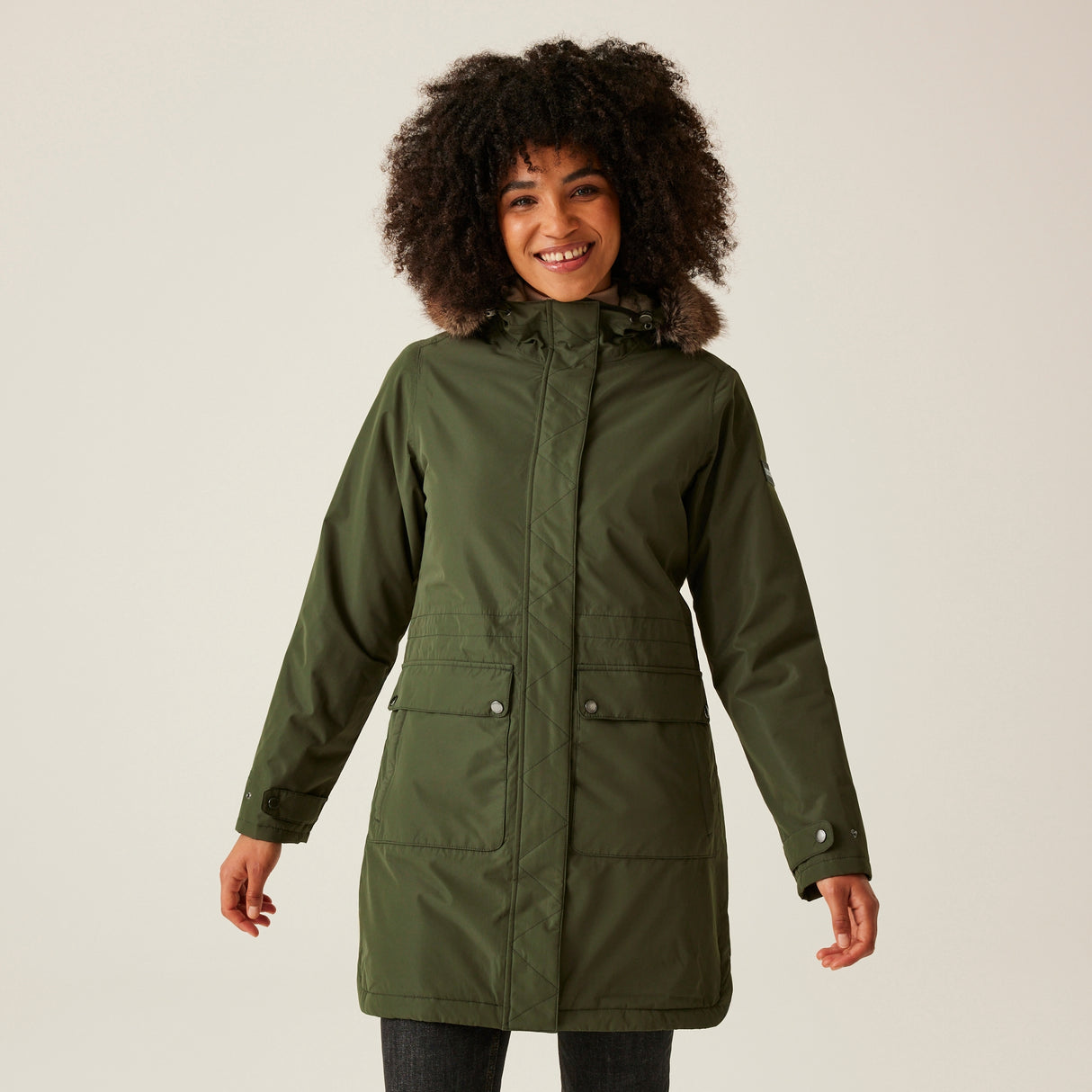 Regatta Women's Sabinka II Fur Trim Parka Jacket - Just £49.99! Shop now at Warwickshire Clothing.