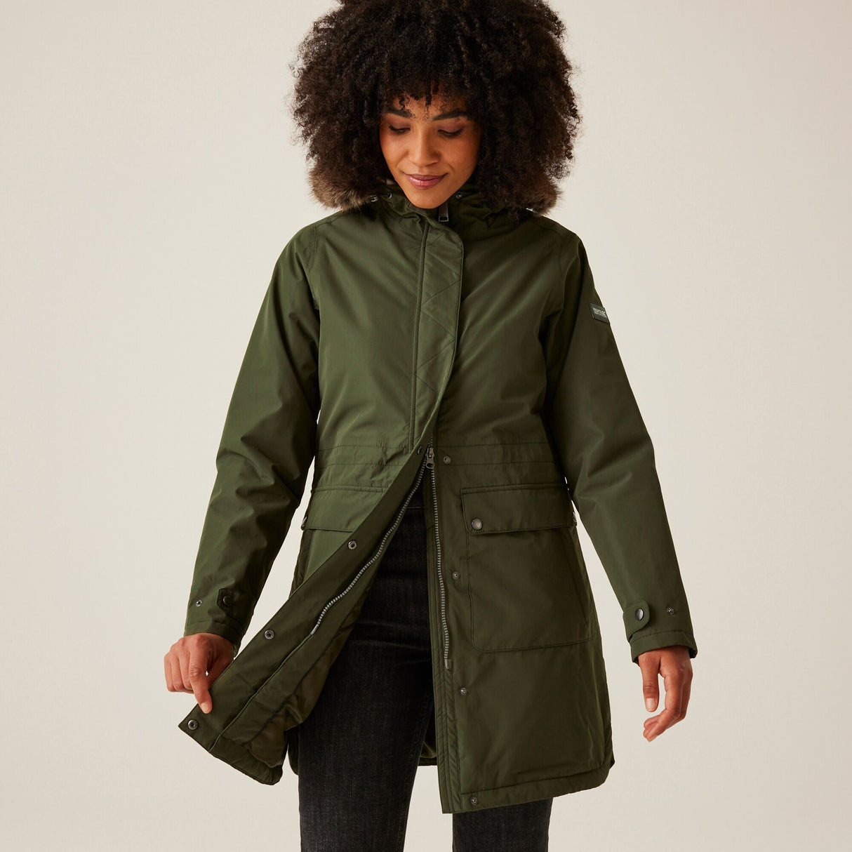 Regatta Women's Sabinka II Fur Trim Parka Jacket - Just £49.99! Shop now at Warwickshire Clothing.