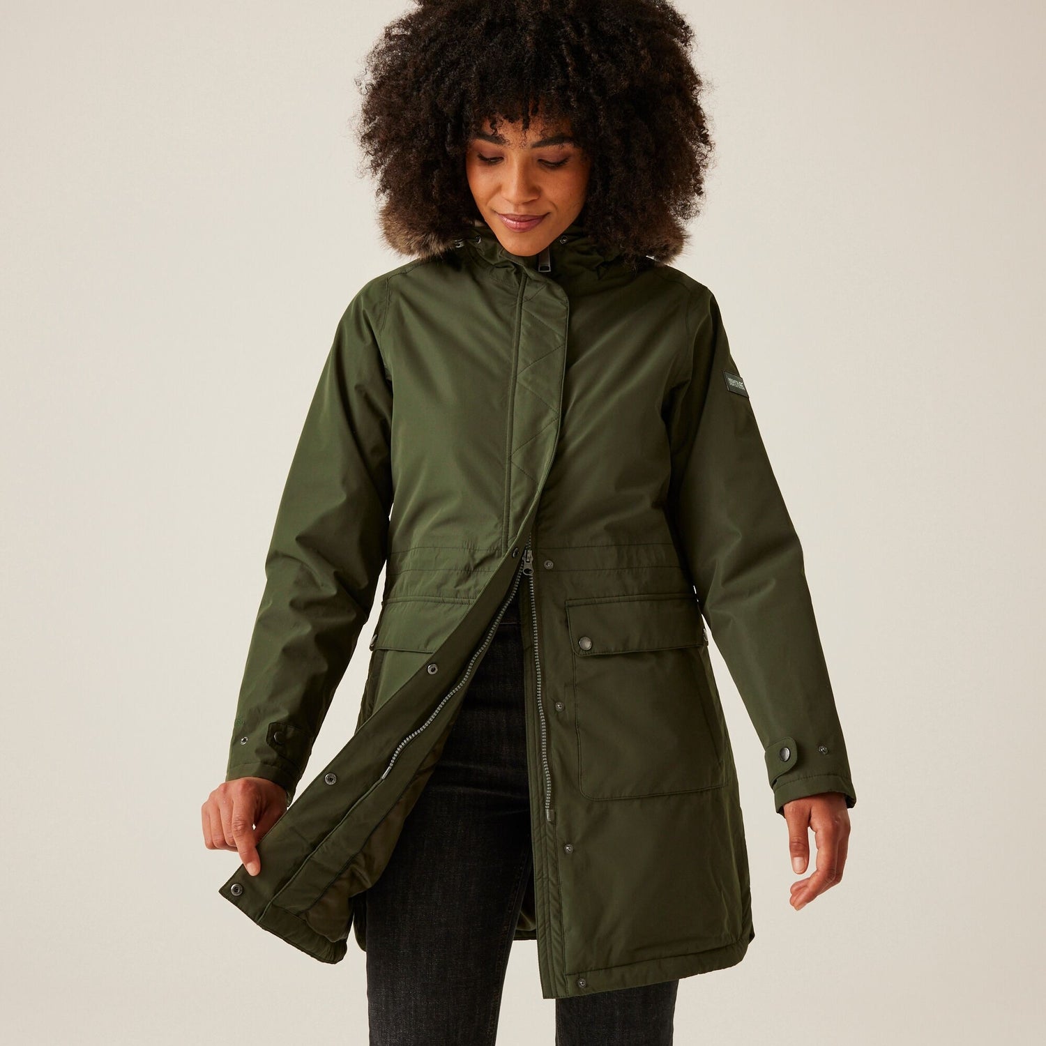 Regatta Women's Sabinka II Fur Trim Parka Jacket - Just £49.99! Shop now at Warwickshire Clothing.
