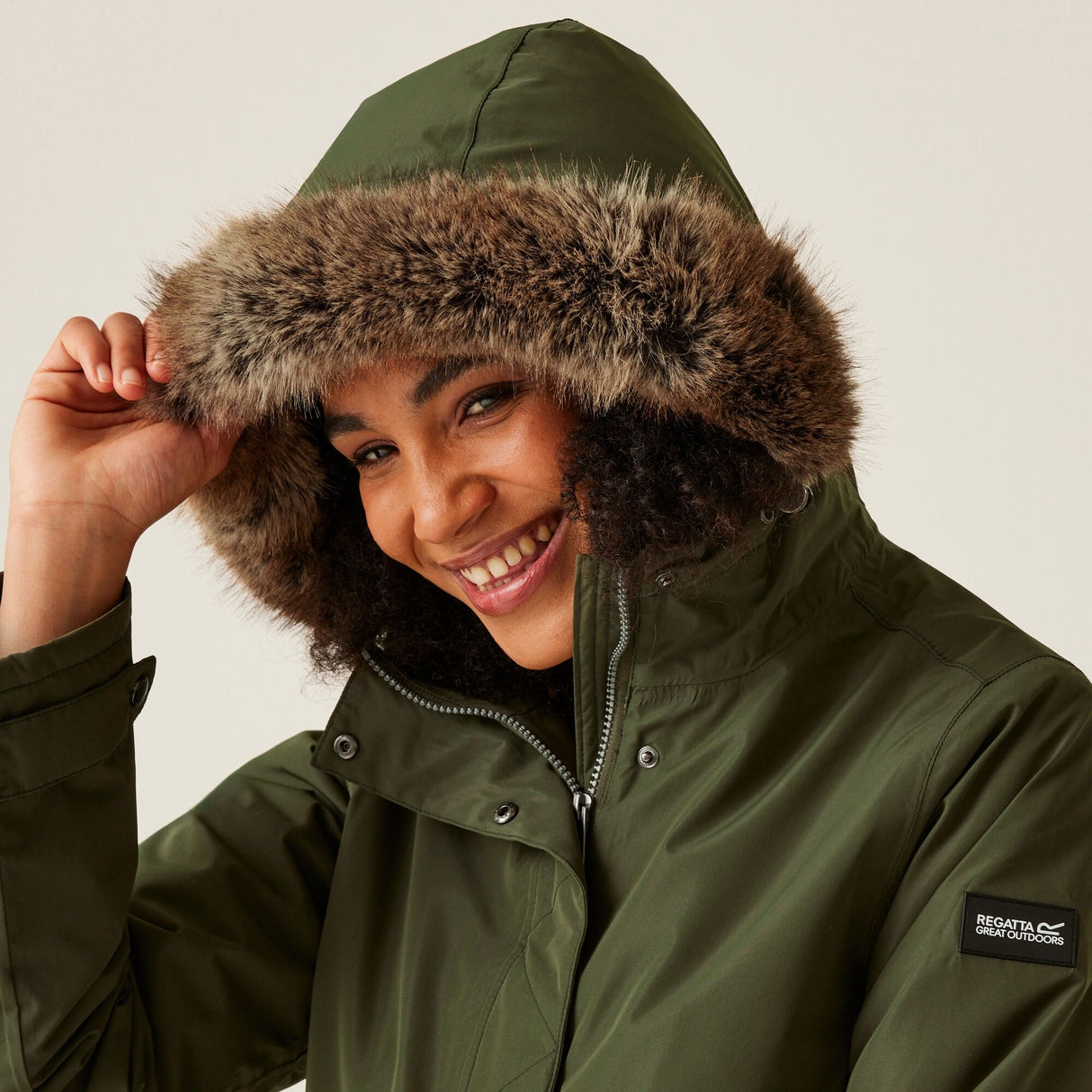 Regatta Women's Sabinka II Fur Trim Parka Jacket - Just £49.99! Shop now at Warwickshire Clothing.
