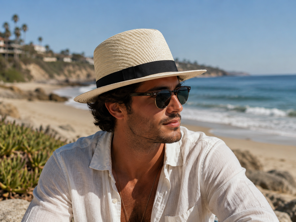 Royal Stallion Authentic Handmade Panama Hat - UPF 50+ Summer Skin Protection