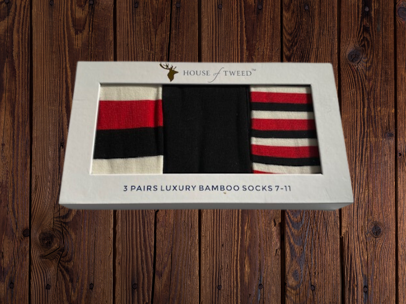 House of Tweed Luxury Mens Bamboo Socks | 3 Pairs Argyle - Just $12.99! Shop now at Warwickshire Clothing. Free Dellivery.