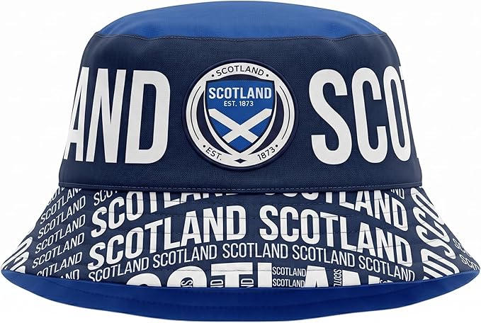 Scottish Adults Bucket Hat | Scottish Flag Reversible