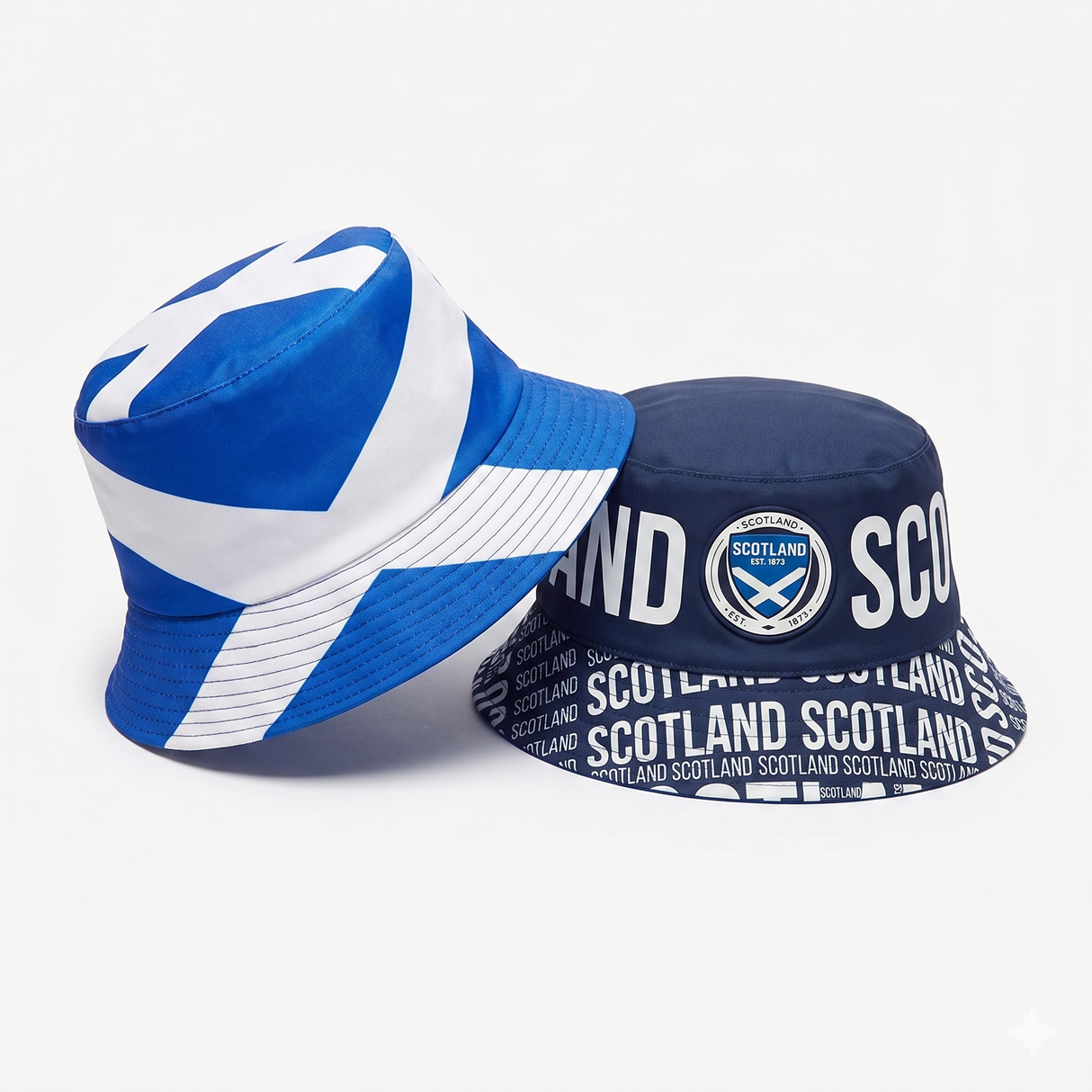 Scottish Adults Bucket Hat | Scottish Flag Reversible